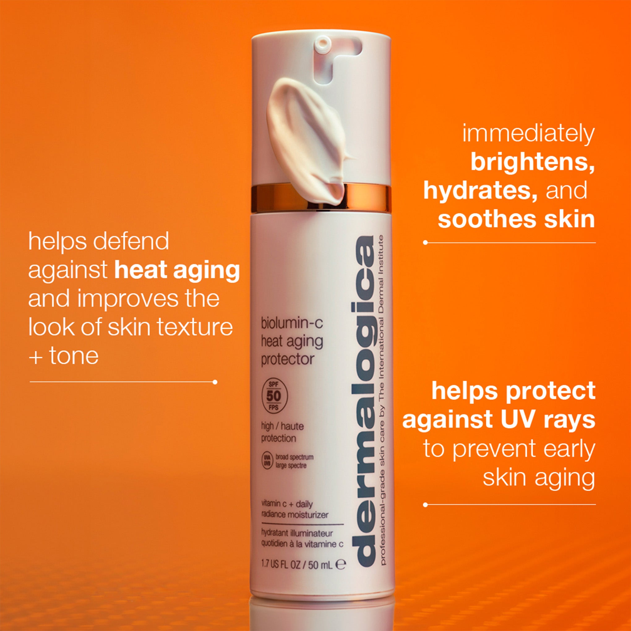 biolumin-c heat aging protector spf50