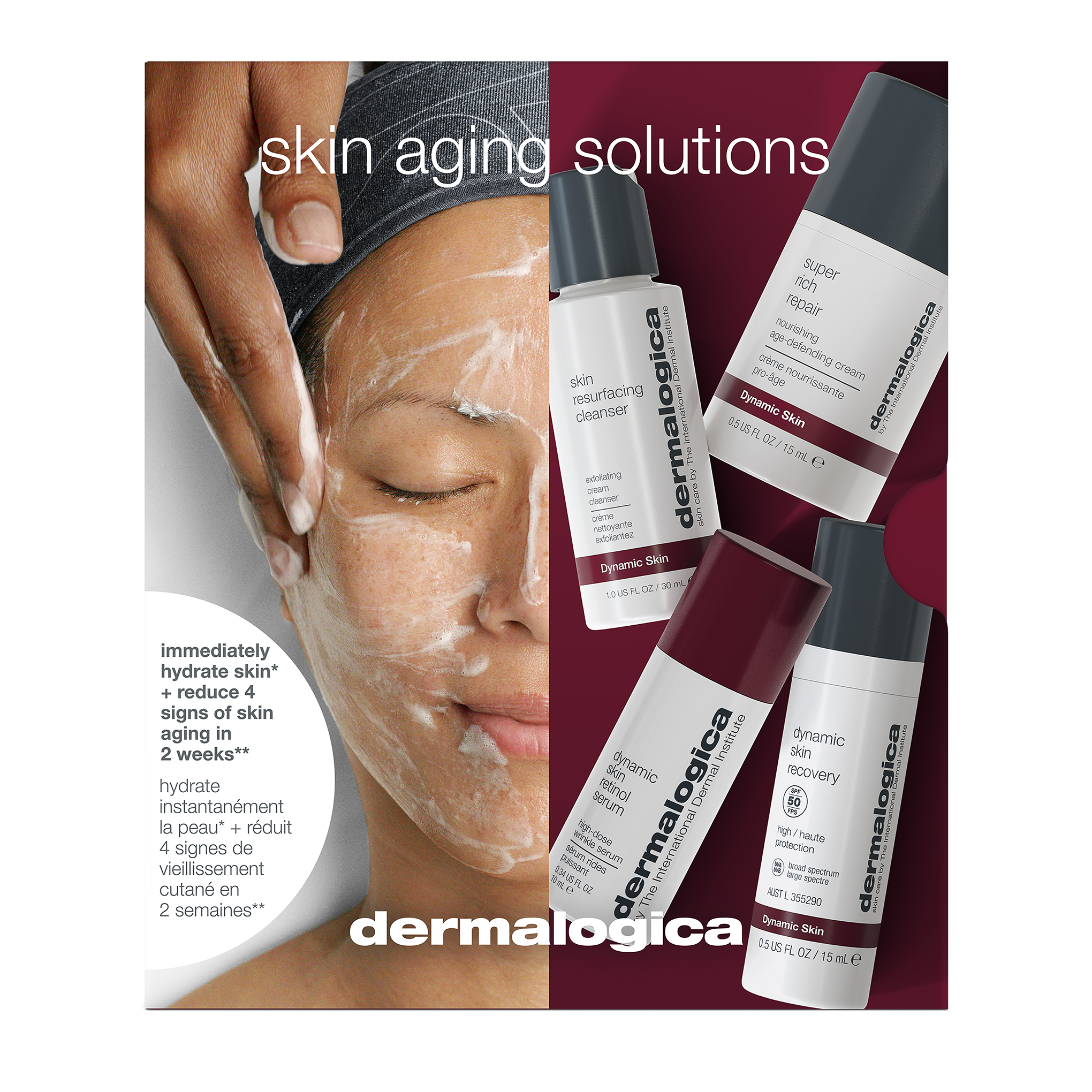 skin ageing solutions kit