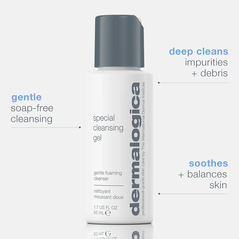 special cleansing gel travel