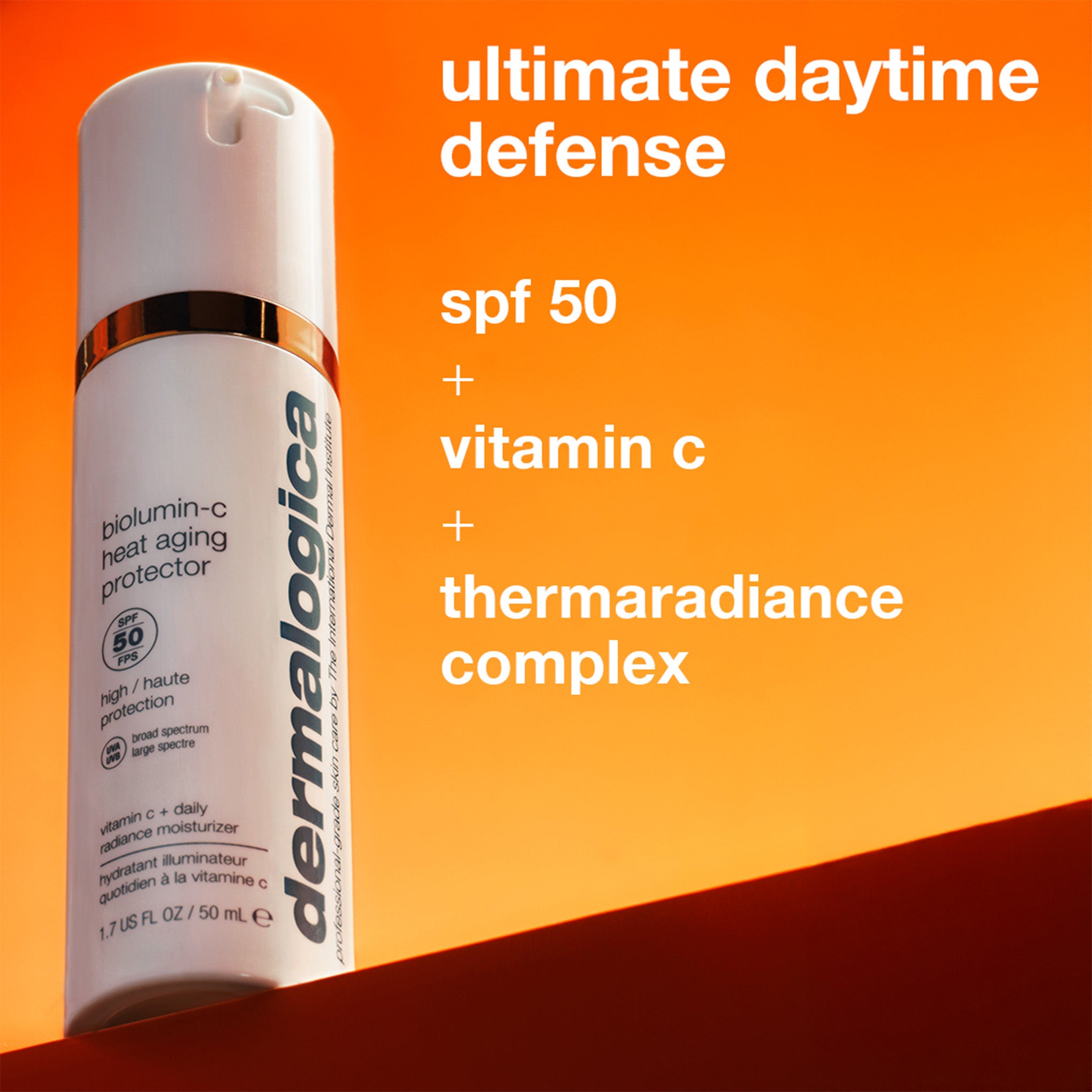 biolumin-c heat aging protector spf50